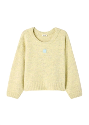 East jumper Heather Chick Yellow American Vintage 